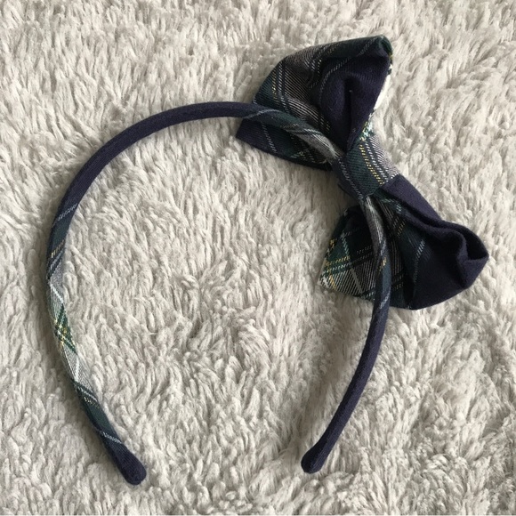 Gymboree All Spruced Up ~ 2T-3T Socks, headband & hair bows green ~ lot of 3 - Picture 4 of 10